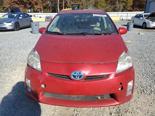 JTDKN3DUXA1107030 - 2010 TOYOTA PRIUS წითელი ფოტო 5