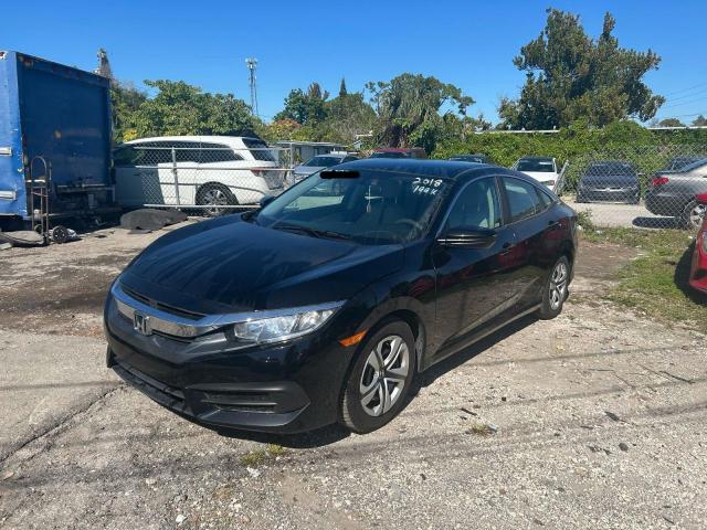 19XFC2F52JE029461 - 2018 HONDA CIVIC LX 黑色 照片 2