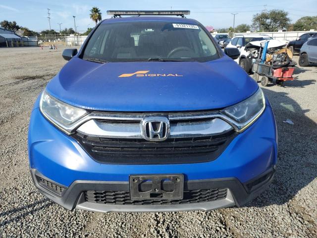 5J6RW6H33KL004823 - 2019 HONDA CR-V LX Azul foto 5
