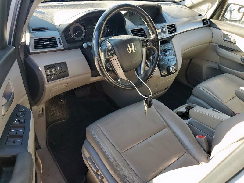 5FNRL5H69DB025863 - 2013 HONDA ODYSSEY EXL BLUE photo 8