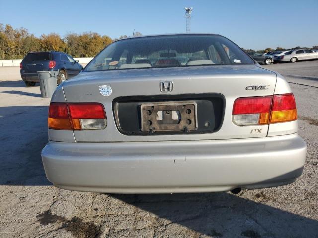 1HGEJ6229VL040802 - 1997 HONDA CIVIC DX SILVER photo 6