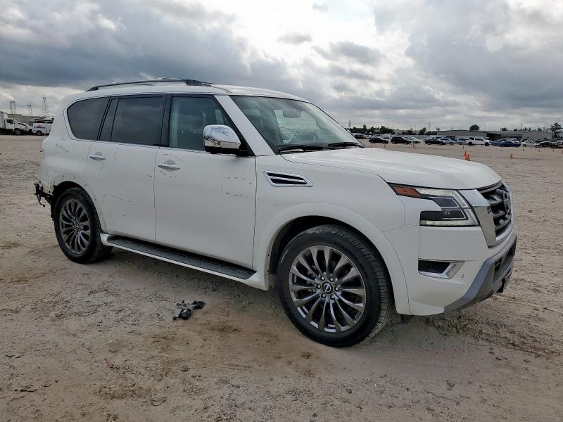 JN8AY2CC1P9183997 - 2023 NISSAN ARMADA PLATINUM WHITE photo 4