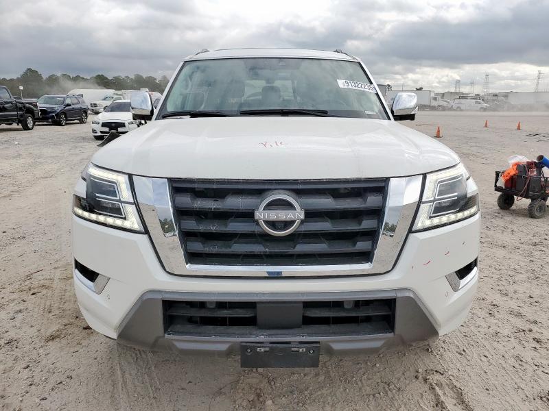 JN8AY2CC1P9183997 - 2023 NISSAN ARMADA PLATINUM WHITE photo 5