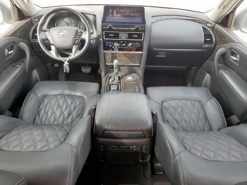 JN8AY2CC1P9183997 - 2023 NISSAN ARMADA PLATINUM WHITE photo 8