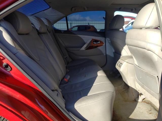 4T1BK46K68U061923 - 2008 TOYOTA CAMRY LE RED photo 10
