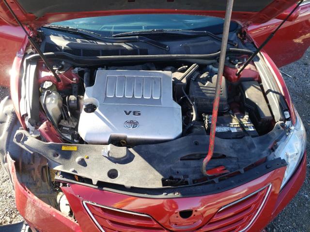 4T1BK46K68U061923 - 2008 TOYOTA CAMRY LE RED photo 11