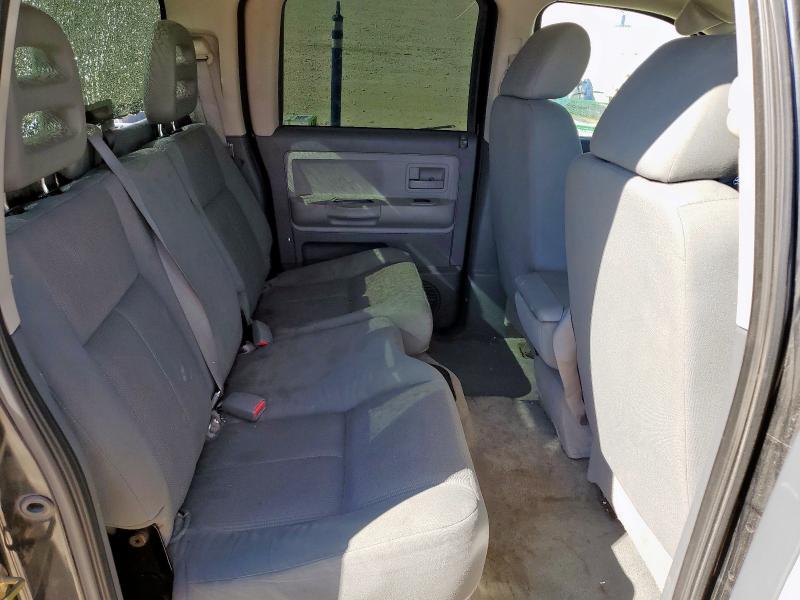 1D7HE48N25S330221 - 2005 DODGE DAKOTA QUAD SLT 黑色 照片 10