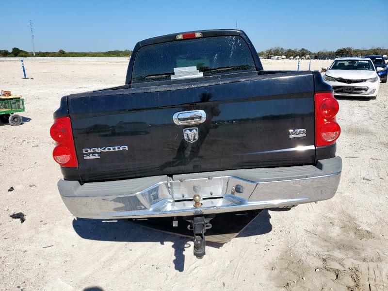 1D7HE48N25S330221 - 2005 DODGE DAKOTA QUAD SLT 黑色 照片 6