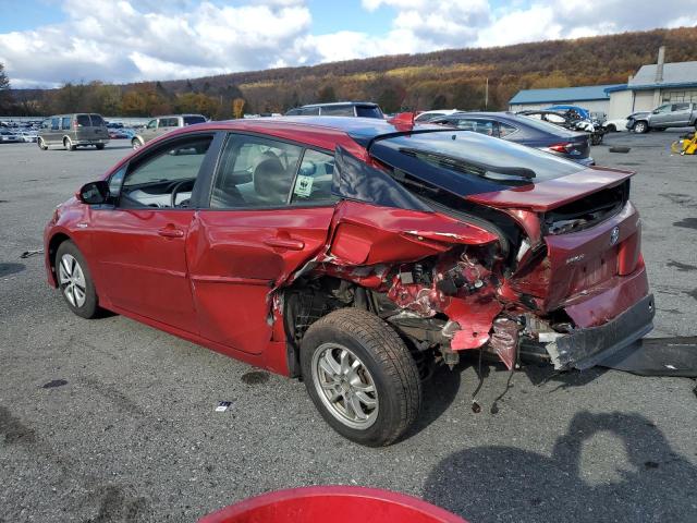 JTDKBRFU4H3566397 - 2017 TOYOTA PRIUS 红色 照片 2