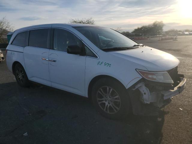 5FNRL5H68DB071054 - 2013 HONDA ODYSSEY EXL WHITE photo 4