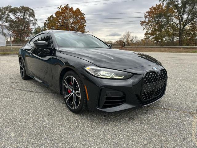 WBA13AR09MCF20741 - 2021 BMW M440XI BLACK photo 2