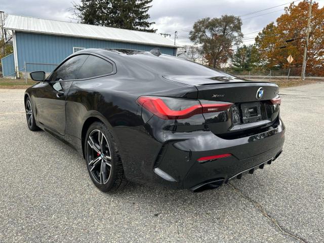 WBA13AR09MCF20741 - 2021 BMW M440XI BLACK photo 3