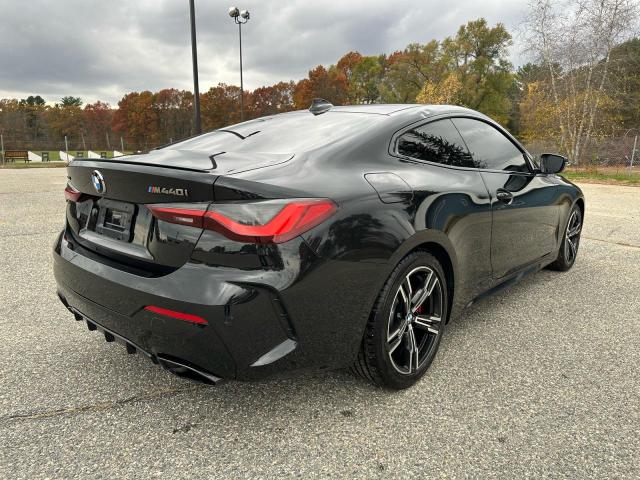 WBA13AR09MCF20741 - 2021 BMW M440XI BLACK photo 4
