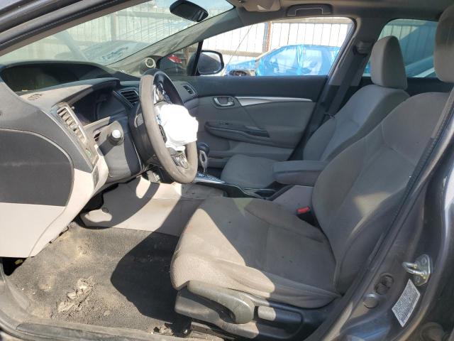 19XFB2F8XDE265826 - 2013 HONDA CIVIC EX GRAY photo 7