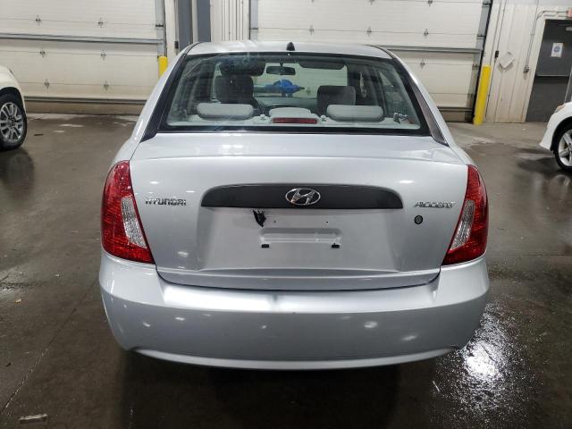 KMHCM46C79U309699 - 2009 HYUNDAI ACCENT GLS GRAY photo 6