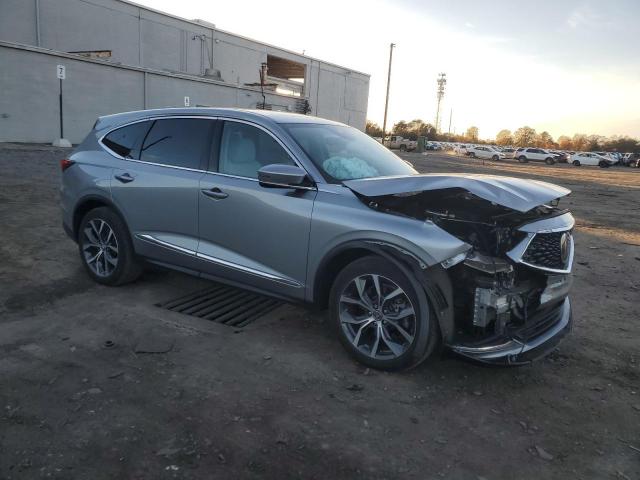 5J8YE1H40NL030284 - 2022 ACURA MDX TECHNOLOGY SILVER photo 4