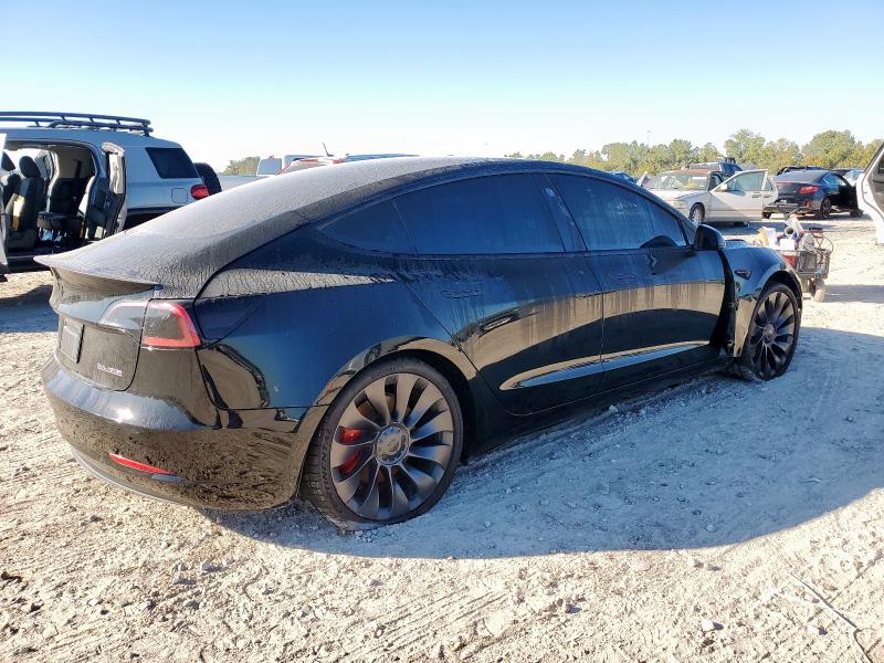 5YJ3E1EC1PF667355 - 2023 TESLA MODEL 3 Siyah fotoğraf 3
