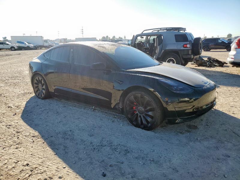 5YJ3E1EC1PF667355 - 2023 TESLA MODEL 3 Siyah fotoğraf 4