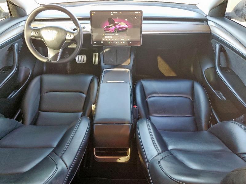 5YJ3E1EC1PF667355 - 2023 TESLA MODEL 3 Siyah fotoğraf 8