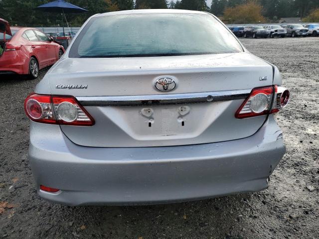 JTDBU4EE9BJ107974 - 2011 TOYOTA COROLLA BASE 银色 照片 6