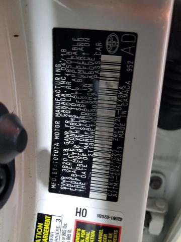 2T1BURHE1JC090347 - 2018 TOYOTA COROLLA L თეთრი ფოტო 13