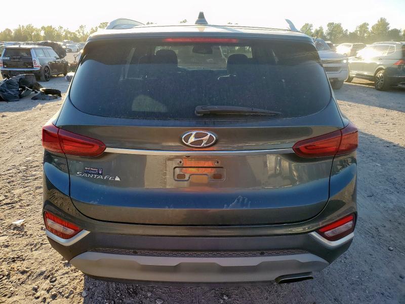 5NMS33AD1KH130200 - 2019 HYUNDAI SANTA FE SEL GRAY photo 6