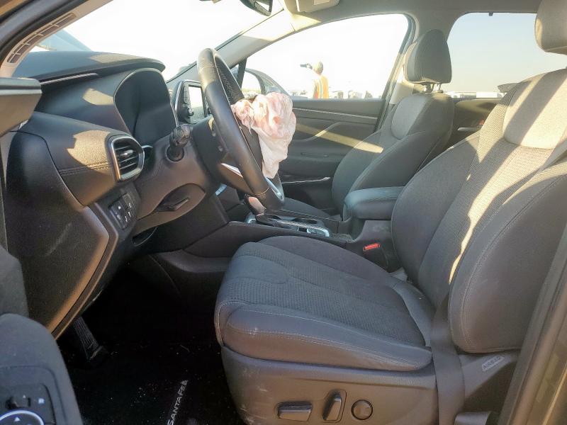 5NMS33AD1KH130200 - 2019 HYUNDAI SANTA FE SEL GRAY photo 7