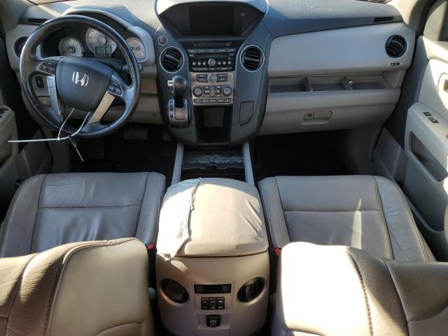 5FNYF3H59DB036117 - 2013 HONDA PILOT EXL WHITE photo 8