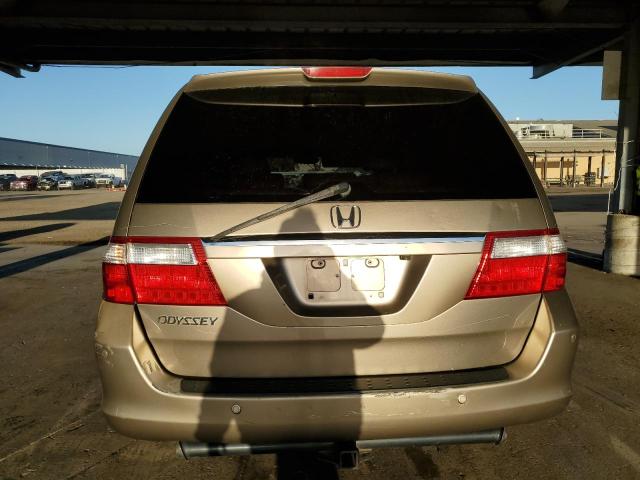 5FNRL38866B006549 - 2006 HONDA ODYSSEY TOURING GOLD photo 6