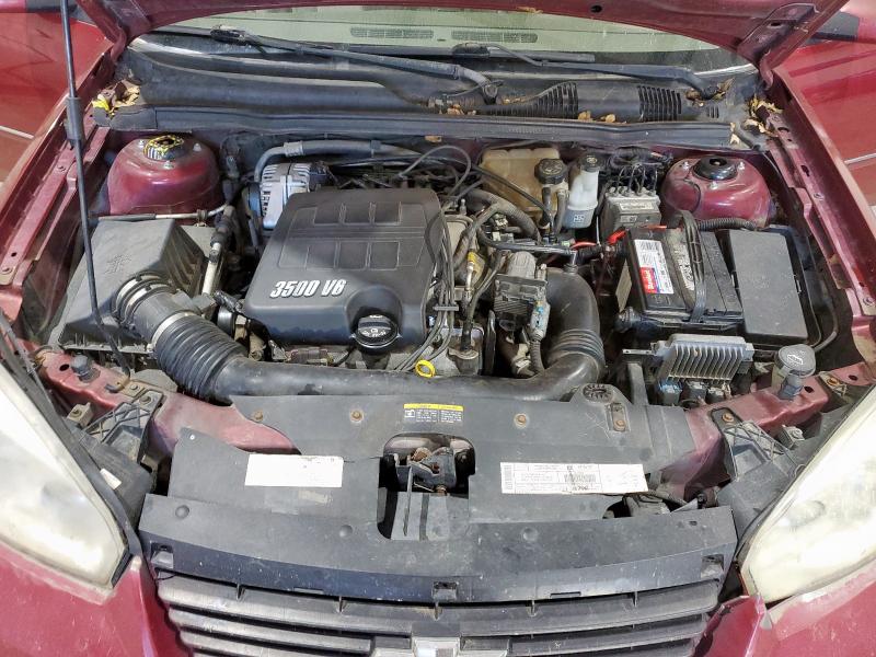 1G1ZT51816F120971 - 2006 CHEVROLET MALIBU LT BURGUNDY photo 11