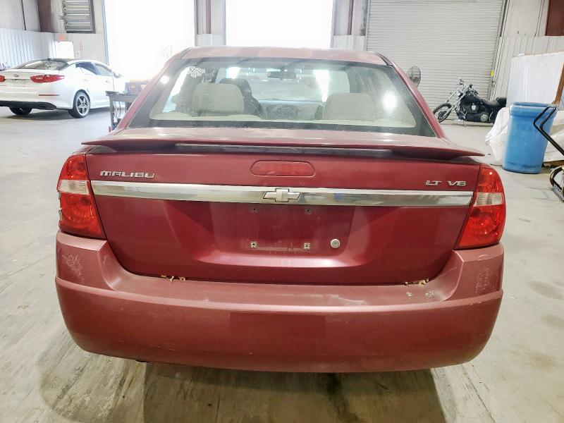 1G1ZT51816F120971 - 2006 CHEVROLET MALIBU LT BURGUNDY photo 6