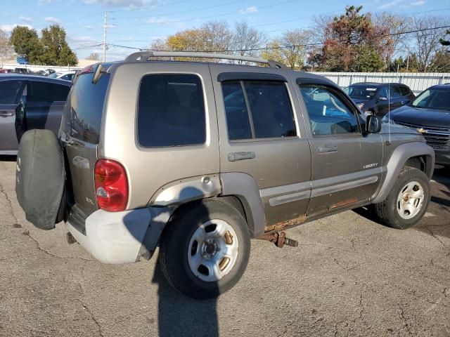 1J4GL48K34W267732 - 2004 JEEP LIBERTY SPORT SILVER photo 3