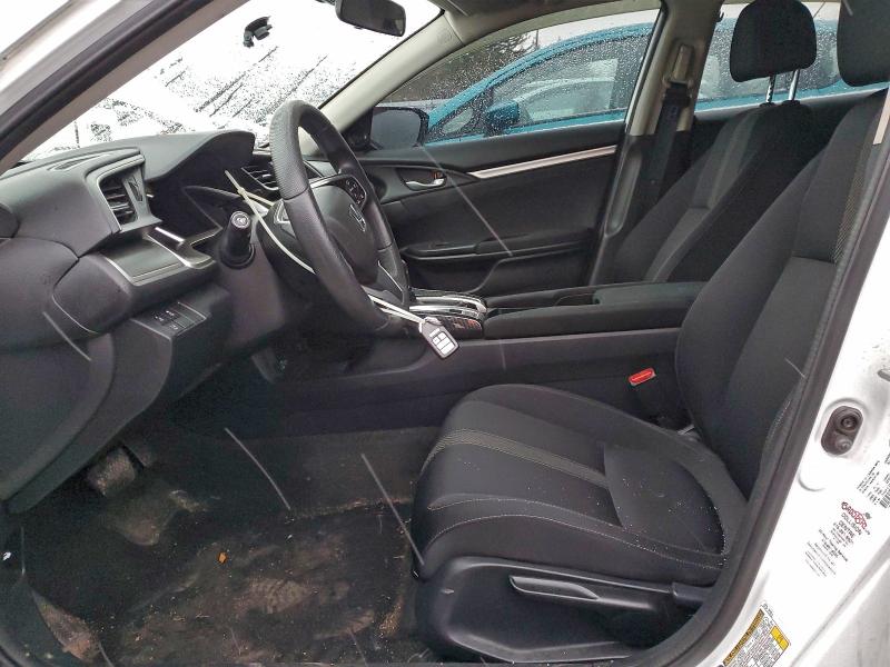 2HGFC2F89HH019097 - 2017 HONDA CIVIC EX WHITE photo 7