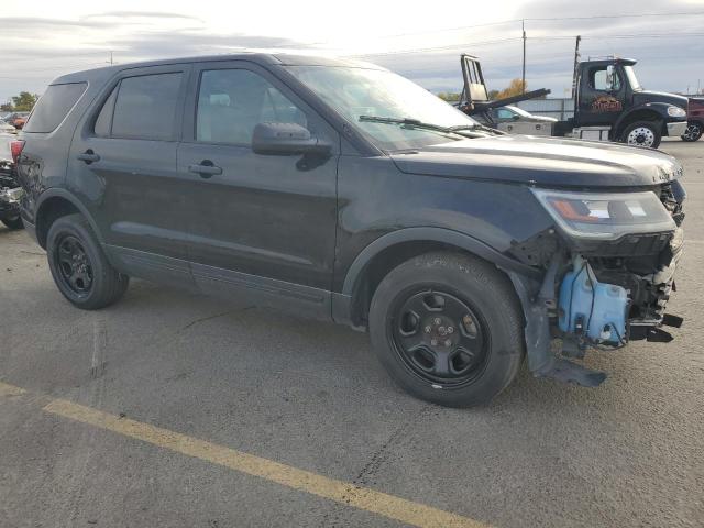 1FM5K8ATXHGC66762 - 2017 FORD EXPLORER POLICE INTERCEPTOR Negro foto 4