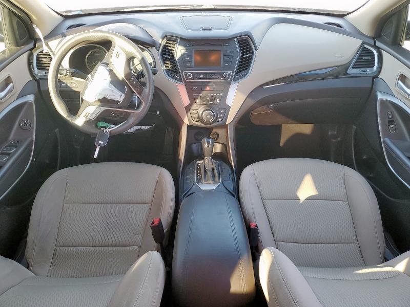 5XYZT3LB2JG505367 - 2018 HYUNDAI SANTA FE S BLUE photo 8