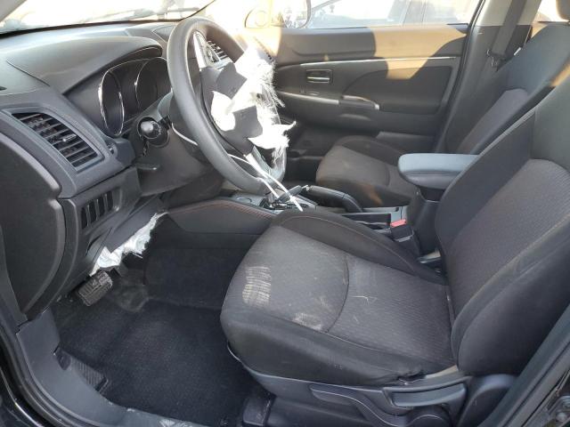 JA4AP3AU1JZ017626 - 2018 MITSUBISHI OUTLANDER ES BLACK photo 7