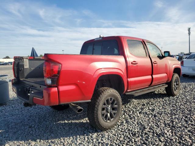 3TMCZ5AN5MM427901 - 2021 TOYOTA TACOMA DOUBLE CAB 红色 照片 3