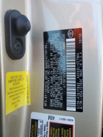 4T1BF3EK7BU749405 - 2011 TOYOTA CAMRY BASE GOLD photo 13