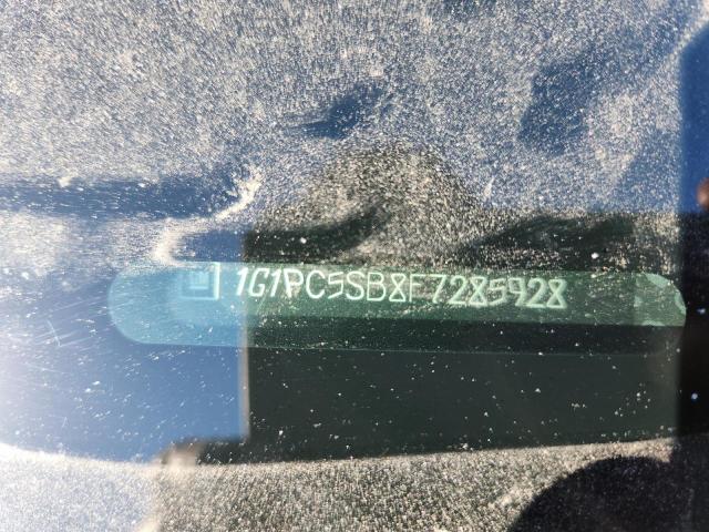 1G1PC5SB8F7285928 - 2015 CHEVROLET CRUZE LT CHARCOAL photo 12