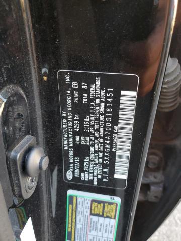 5XXGM4A70DG181451 - 2013 KIA OPTIMA LX BLACK photo 12