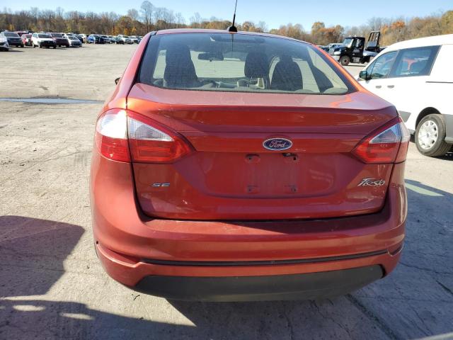 3FADP4BJ2JM123300 - 2018 FORD FIESTA SE ORANGE photo 6