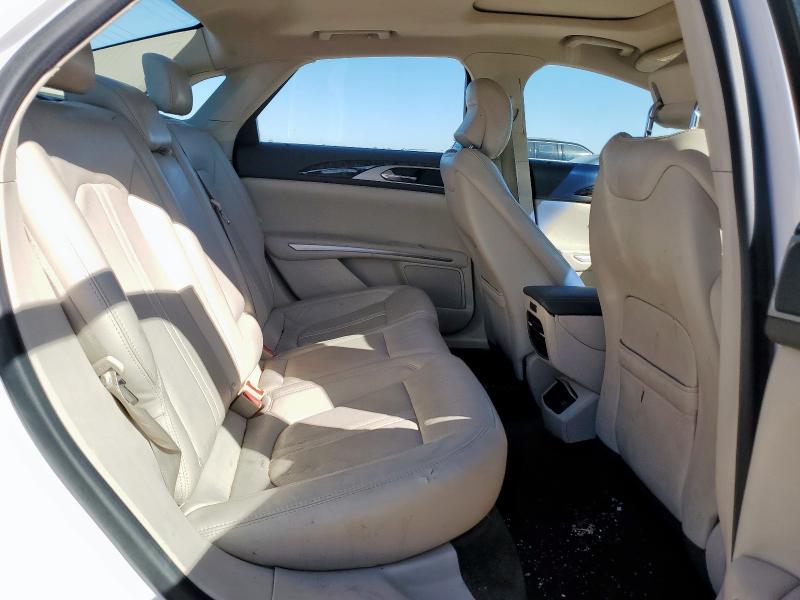 3LN6L2G95GR615098 - 2016 LINCOLN MKZ 白色 照片 10