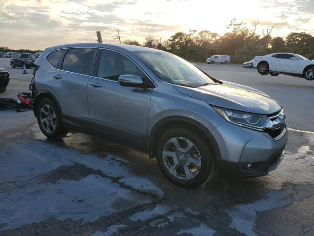 2HKRW1H54JH509380 - 2018 HONDA CR-V EX SILVER photo 4