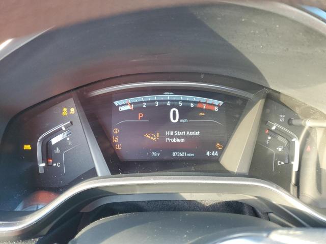 2HKRW1H54JH509380 - 2018 HONDA CR-V EX SILVER photo 9