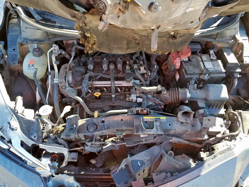 3N1CN8DV9LL802088 - 2020 NISSAN VERSA S GRAY photo 11