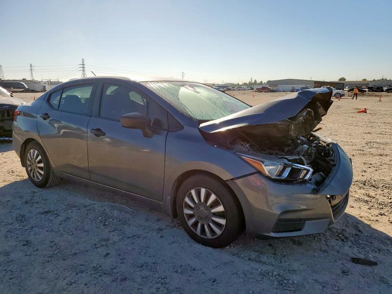 3N1CN8DV9LL802088 - 2020 NISSAN VERSA S GRAY photo 4