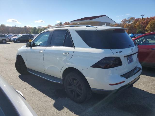 4JGDA5HB6DA126215 - 2013 MERCEDES-BENZ ML 350 4MATIC WHITE photo 2
