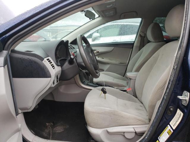 5YFBU4EE2DP218865 - 2013 TOYOTA COROLLA BASE Синій фото 7