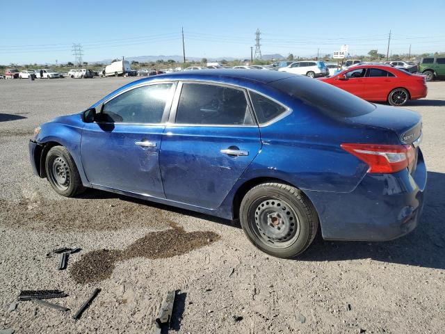 3N1AB7AP8KY267790 - 2019 NISSAN SENTRA S 蓝色 照片 2