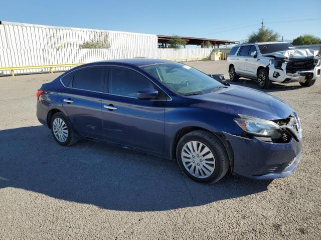 3N1AB7AP8KY267790 - 2019 NISSAN SENTRA S 蓝色 照片 4